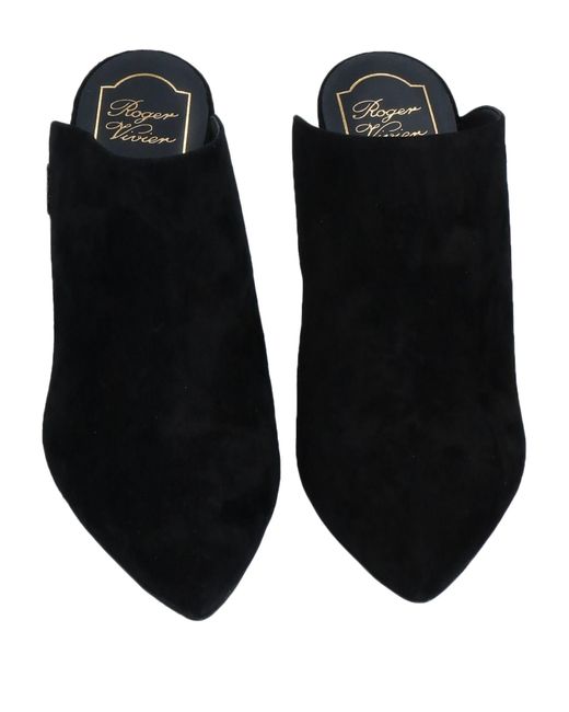 Roger Vivier Black Mules & Clogs