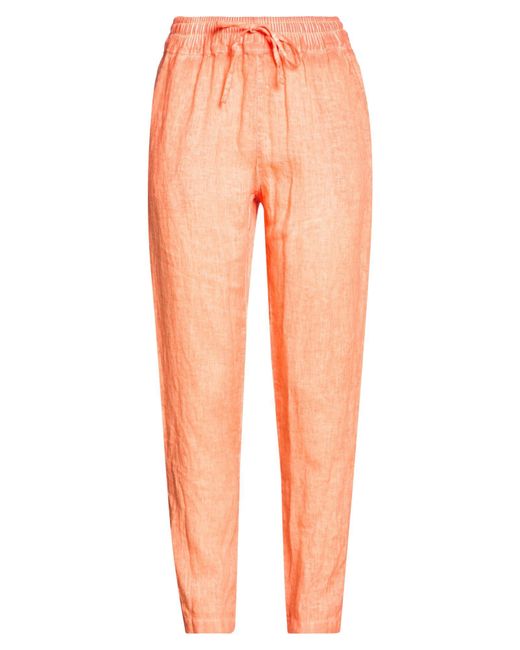Ploumanac'h Orange Pants Linen