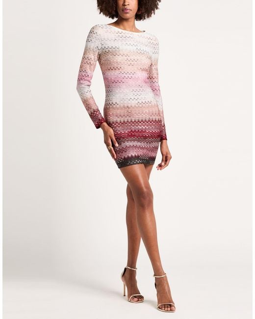 Missoni Pink Mini Dress