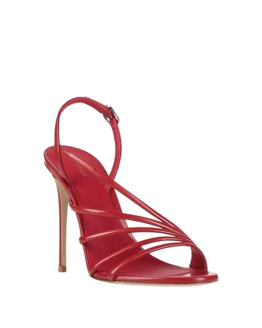 Le Silla Pink Sandals Leather