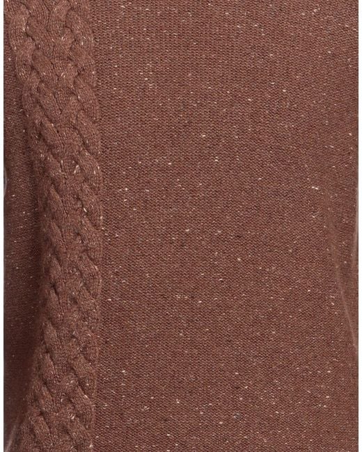 Malo Brown Turtleneck for men