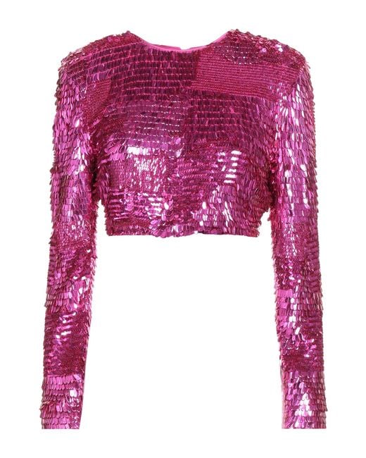 Top di retroféte in Pink