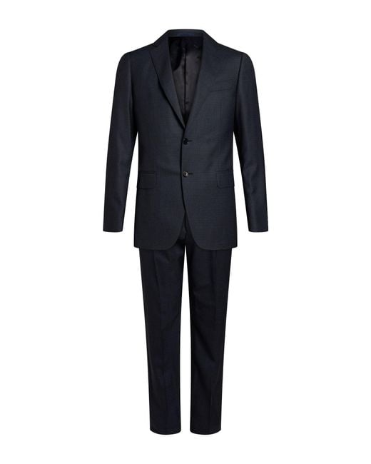 Caruso Blue Suit for men
