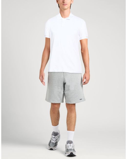 Boss White Polo Shirt Cotton, Elastane for men