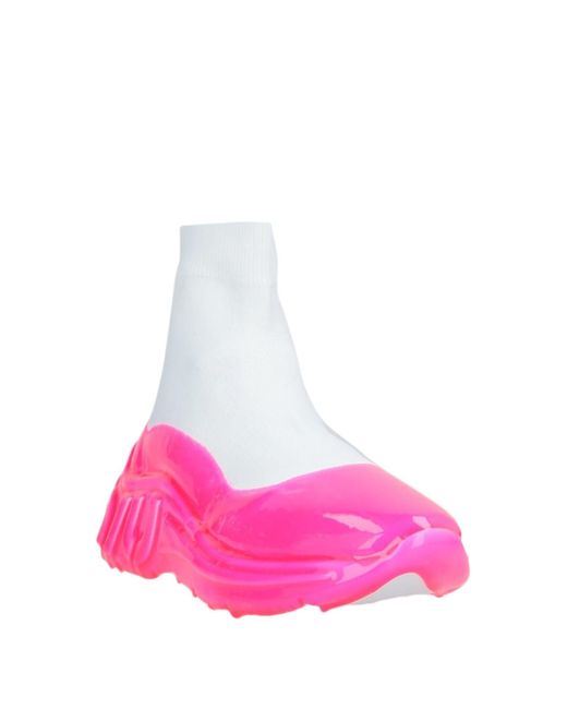 Miu Miu Pink Ankle Boots Textile Fibers