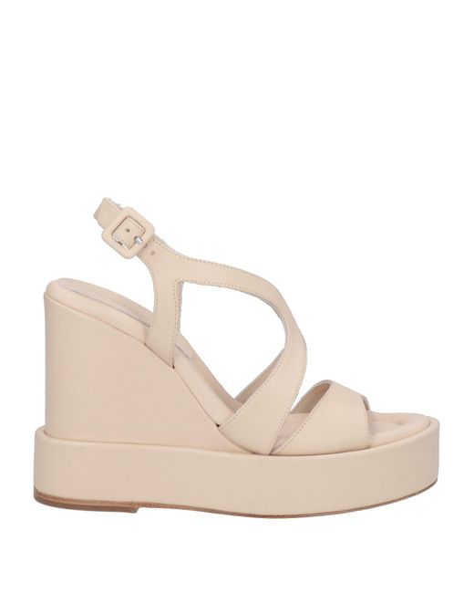 Paloma Barceló Natural Sandals