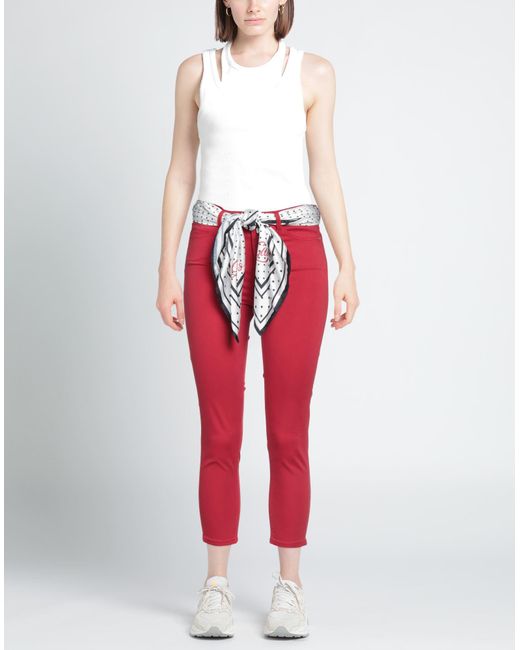 Guess Red Trouser