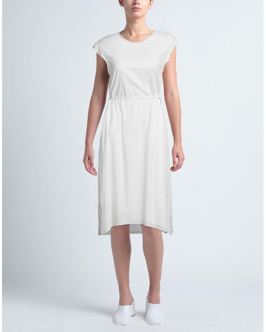 Peserico White Midi Dress
