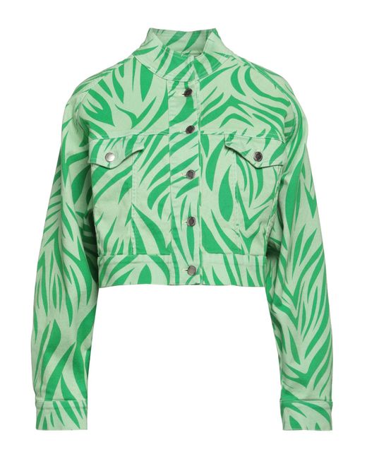 DEPENDANCE Green Denim Outerwear