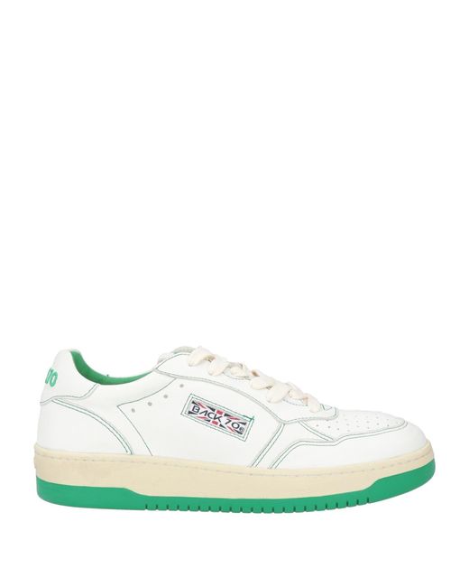 Back 70 Green Sneakers Leather for men