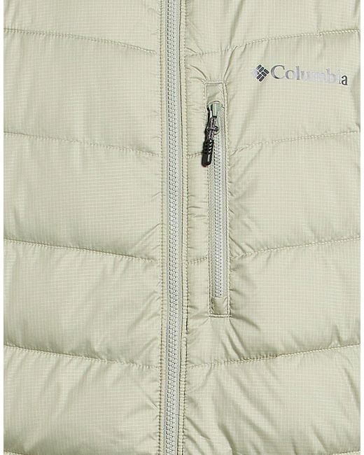 Columbia Green Puffer Polyester for men