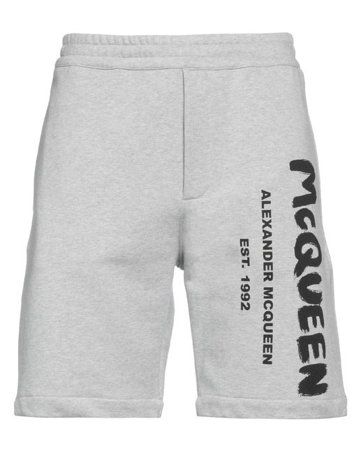 Shorts et bermudas Alexander McQueen pour homme en coloris Gray