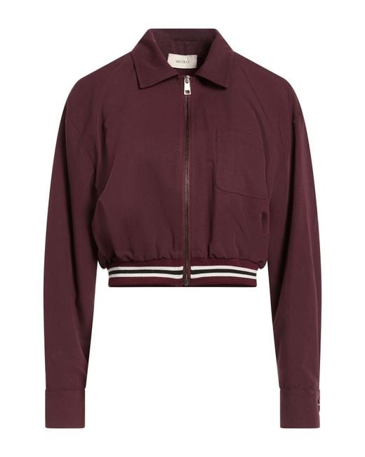 ViCOLO Red Jacket Polyester, Viscose, Elastane