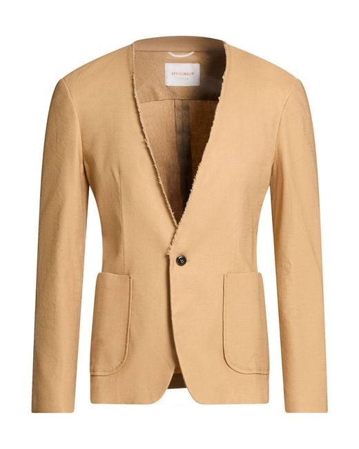 Officina 36 Natural Blazer for men