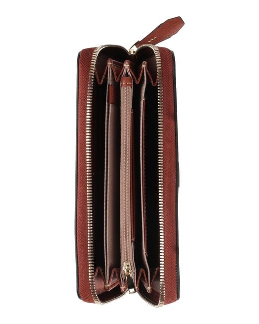 Piquadro Red Wallet Bovine Leather