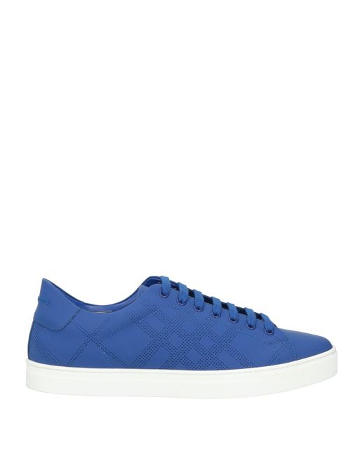Burberry Light Sneakers Leather in Blue for Men Lyst UK