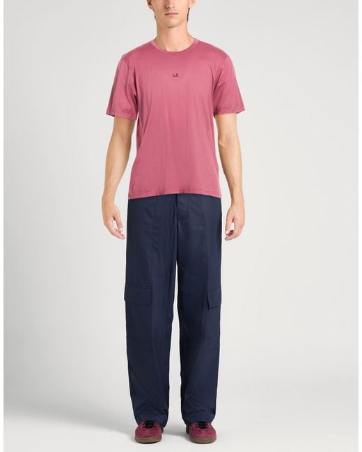 C P Company Pink T-Shirts for men