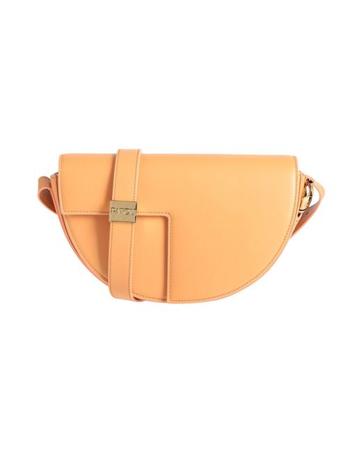 Patou White Cross-Body Bag Calfskin