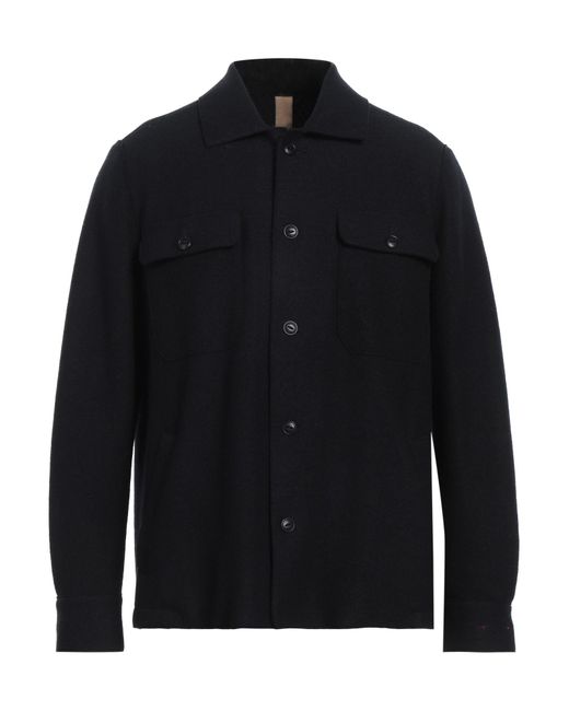 Eleventy Blue Shirt Wool, Polyester, Polyurethane for men