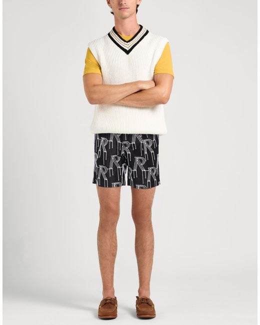 Represent Black Shorts & Bermuda Shorts for men