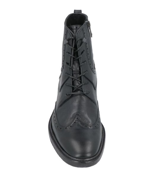 John Varvatos Black Ankle Boots for men