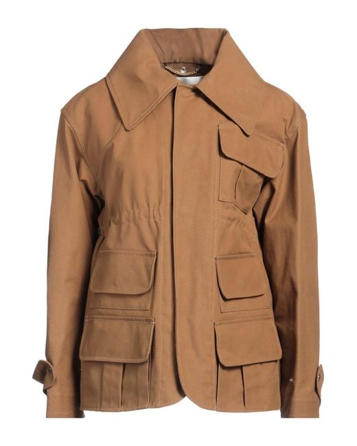 Victoria Beckham Brown Jacket Cotton