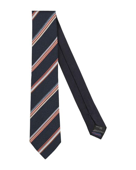 Missoni Blue Midnight Ties & Bow Ties Silk for men