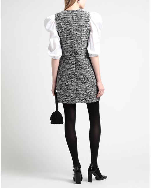 Karl Lagerfeld Gray Mini Dress