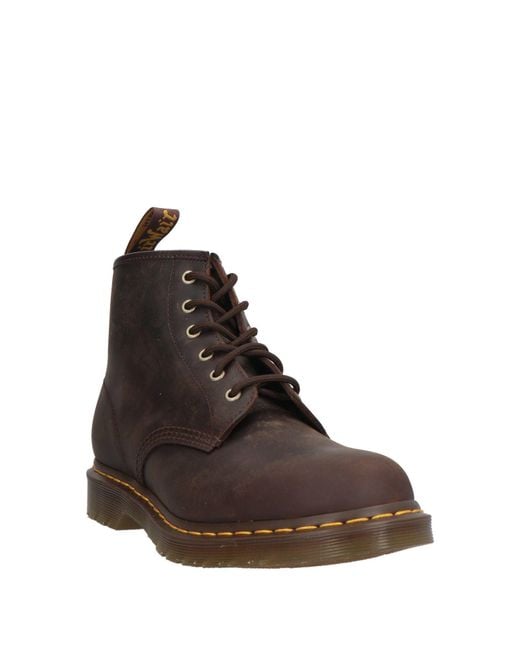 Dr. Martens Brown Ankle Boots for men