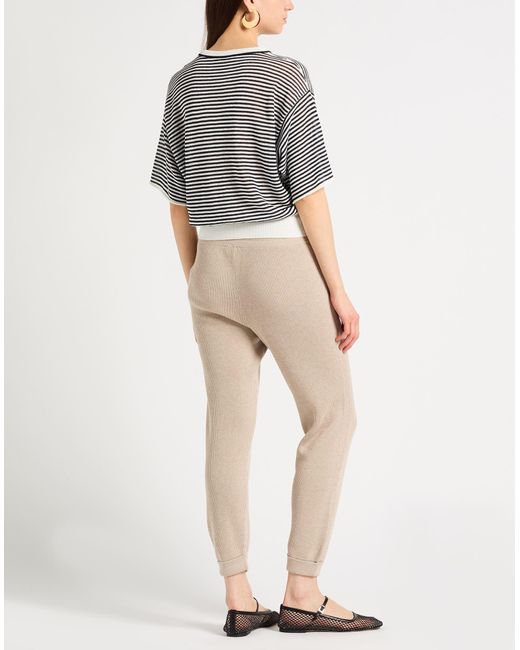 Brunello Cucinelli Natural Trouser