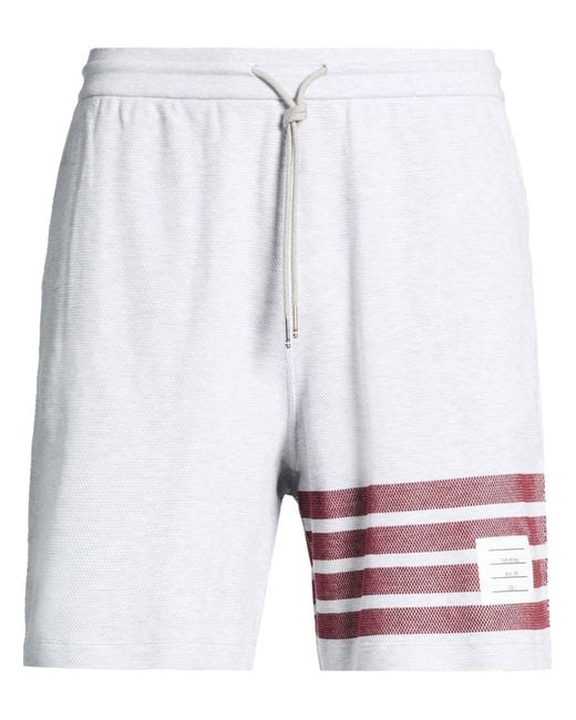 Thom Browne Gray Shorts & Bermuda Shorts for men
