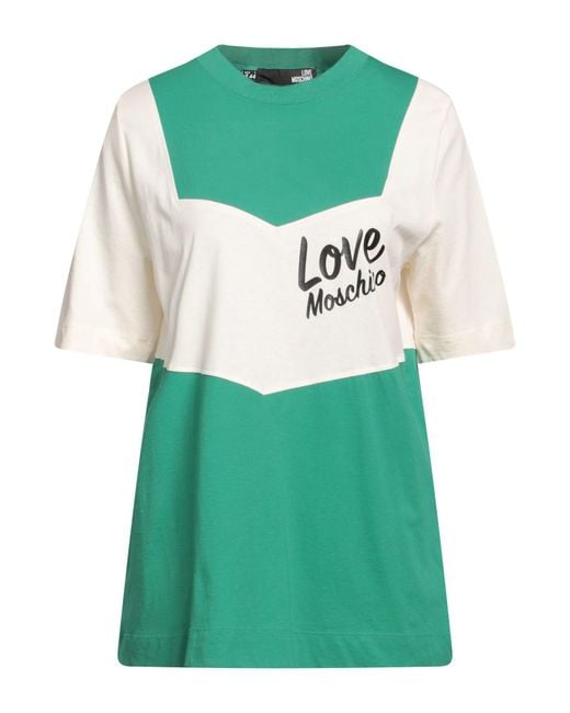 Love Moschino Green T-shirt
