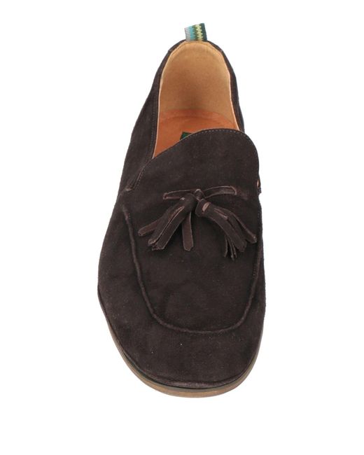 Ambitious Brown Dark Loafers Leather for men