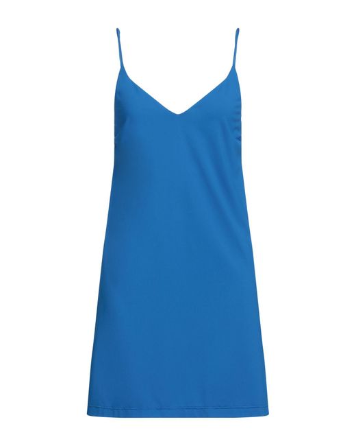 Fisico Blue Mini Dress