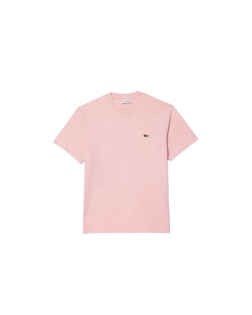 Lacoste T-shirts in Pink für Herren