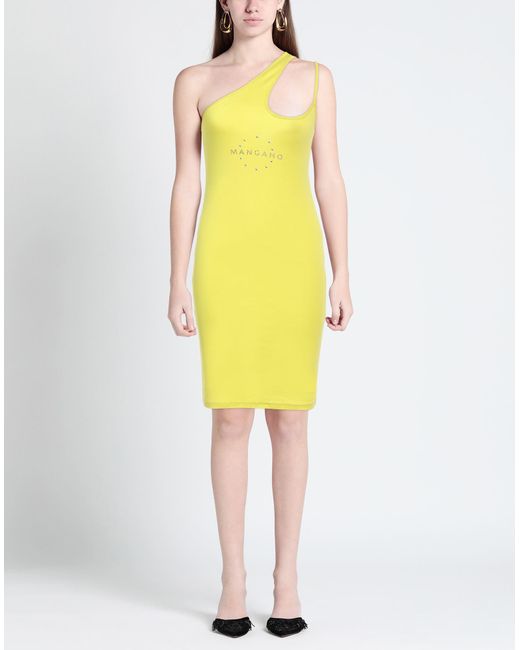 Mangano Yellow Mini Dress