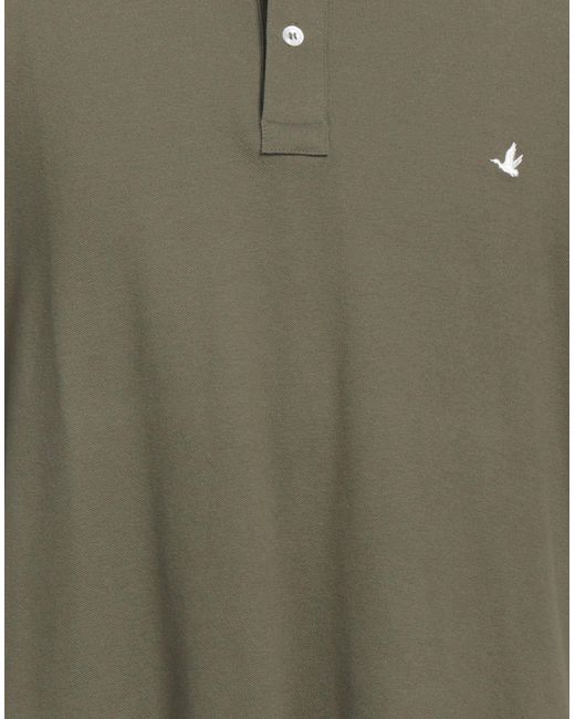 Brooksfield Green Polo Shirt for men