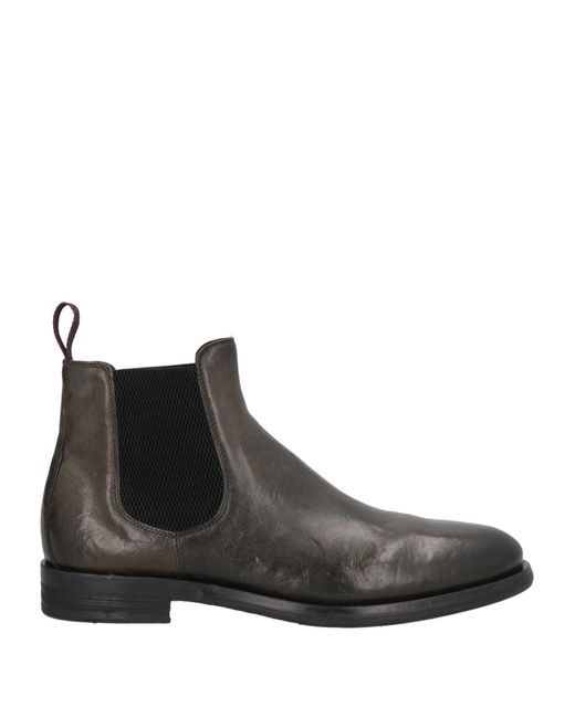 Corvari Black Ankle Boots for men