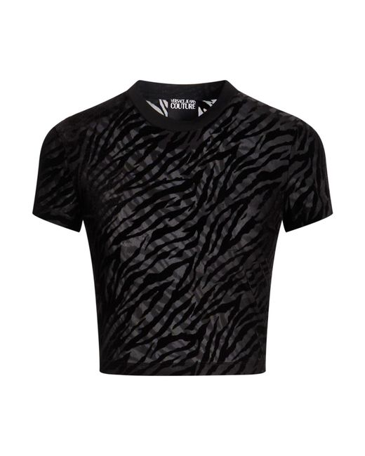 Versace Jeans Couture Black Tops
