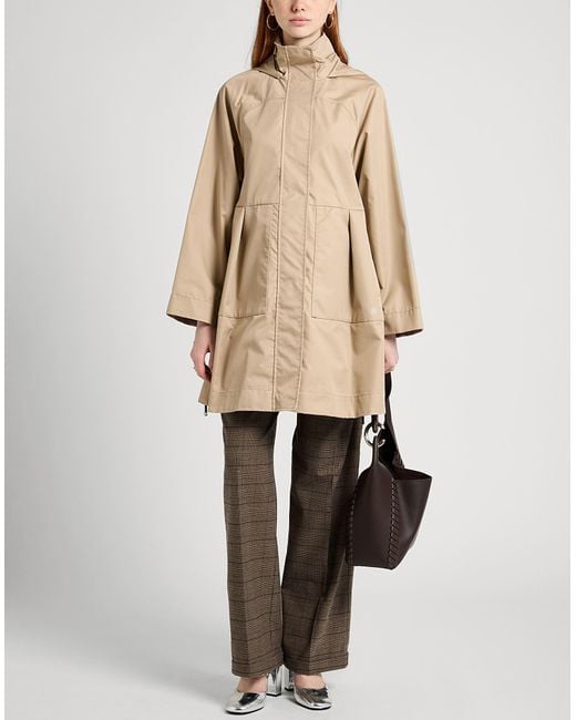 MAX&Co. Natural Overcoat & Trench Coat