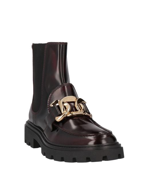 Tod's Black Ankle Boots