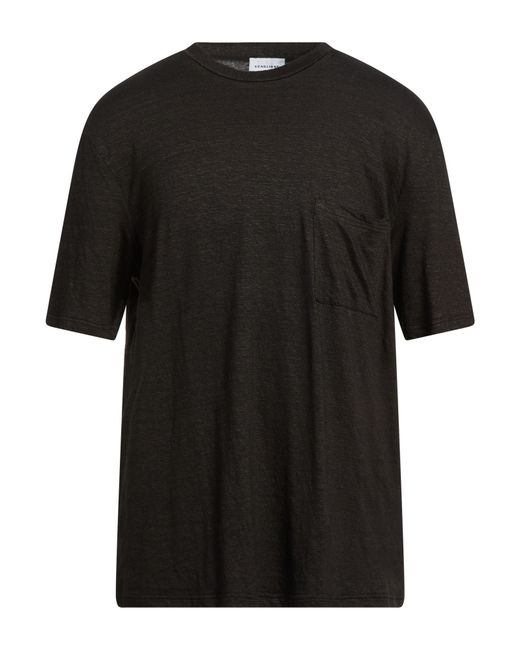Scaglione Black T-Shirts for men