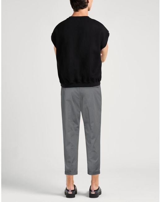 Paolo Pecora Gray Trouser for men