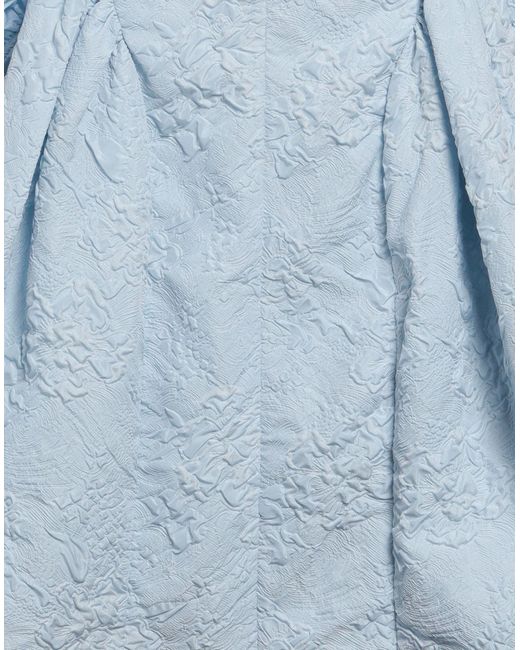 CECILIE BAHNSEN Blue Midi-Kleid