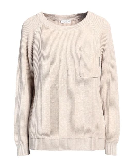 Pullover Brunello Cucinelli de color Natural