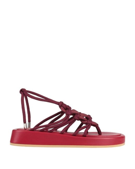 N°21 Red Thong Sandal