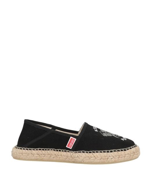 KENZO Black Espadrilles