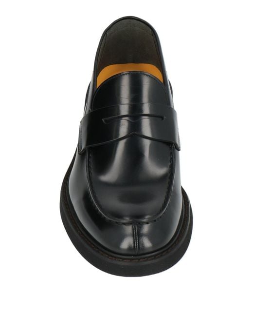 Doucal's Gray Loafers Leather for men