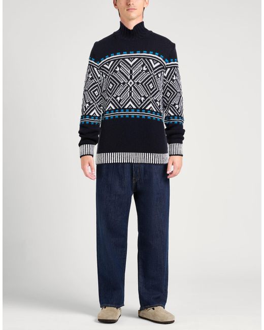 Kangra Blue Turtleneck for men
