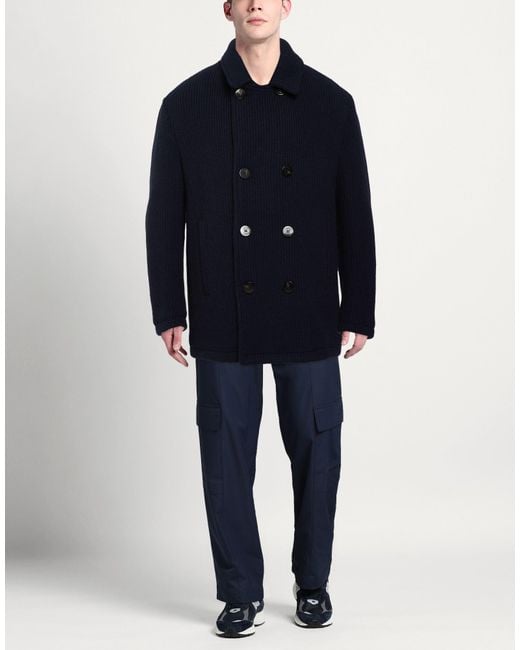 Abrigo GMS-75 de hombre de color Blue